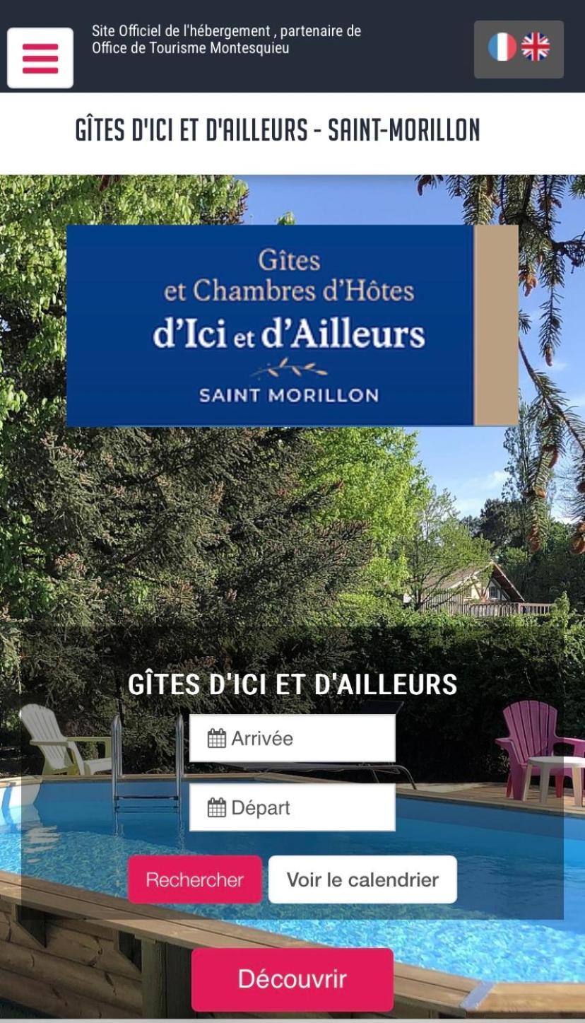 Chambres D'Elisa Saint-Morillon 외부 사진